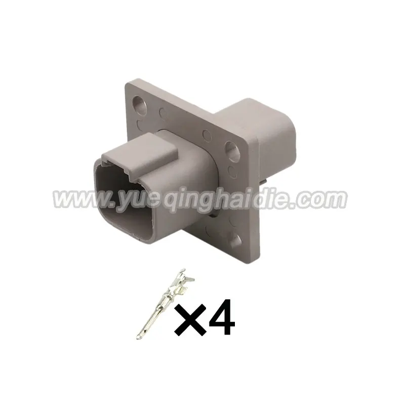 4 Pin DT06-4S/DT04-4P-L012 Electrica Automotic  Socket Wiring Harness  Connector Terminals Dummy Seals Socket  Plug