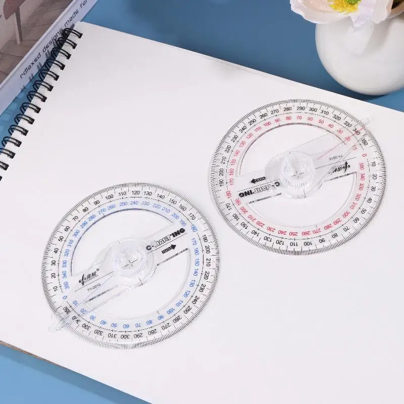 Choose from 1/3/5Pcs Precision Protractor, for Advanced Measurement & Geometry in Classroom