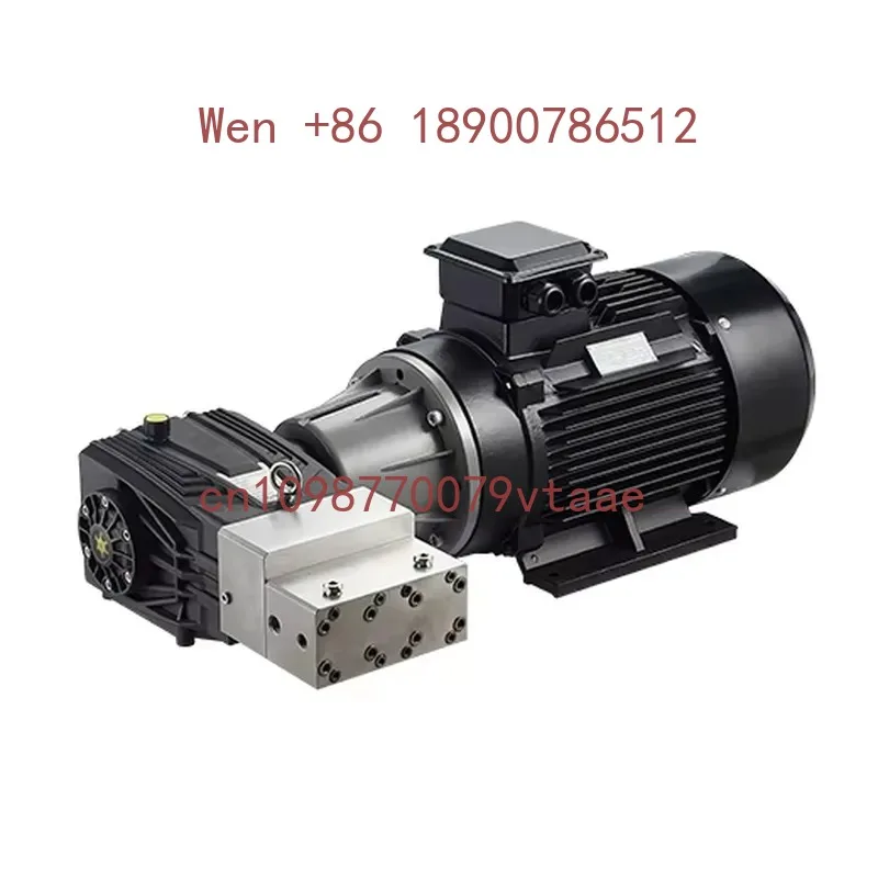 EJPET OEM 35HP 25.7KW ISO9001 Certified High Pressure Plunger Pump 1500Bar/9I/MIN Jet Wash Pump for Car Wash Shop Cold Water
