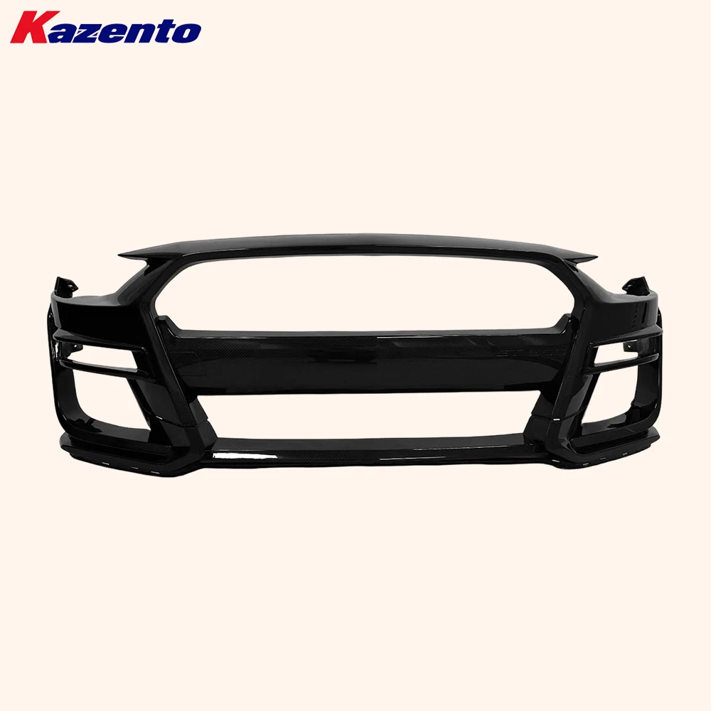 For Ford Mustang Shelby GT500 18-23 Only Carbon XSJ Style Front Bumper Body Kits( Ocean freight is favorable, welcome to inqury)