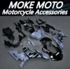 오토바이 페어링 키트 Yzf R1M R1 2015 2016 2017 2018 2019 차체 세트, 고품질 Abs 주입, 블랙 그레이, 신제품 2