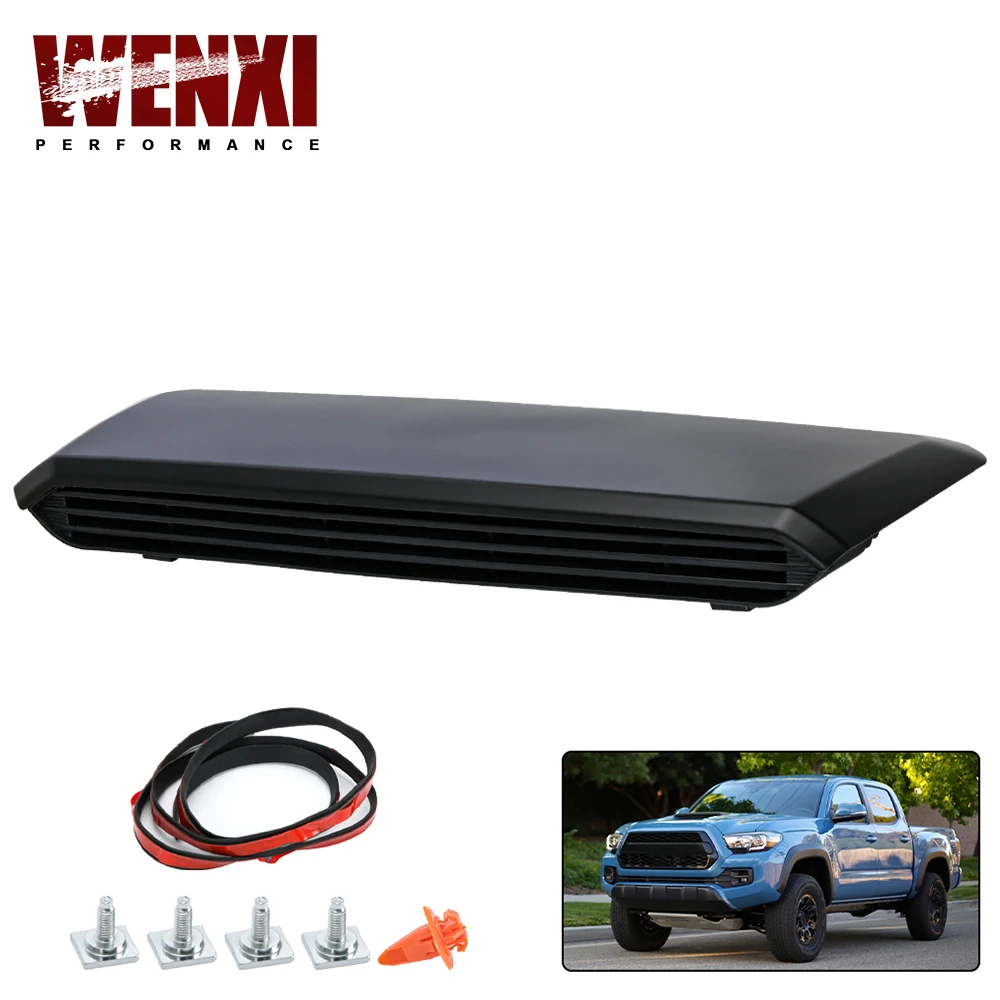 Engine Hood Scoop Kit For 2016-2022 Toyota Tacoma Front Upper Hood Scoop Intake Air Duct 76181-04900