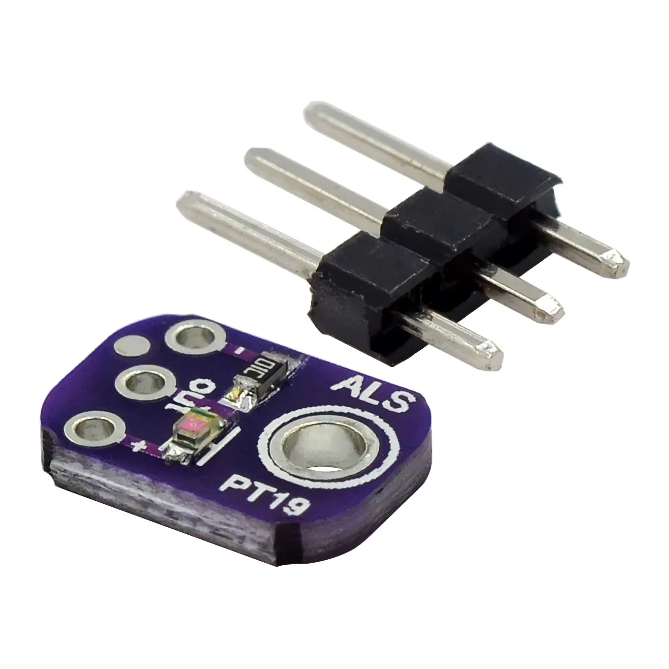 ALS-PT19 Analog Light Sensor Module High Dynamic Range Light Sensor Breakout Board For Arduino 2.5V-5.5V Light UV Sensor Module