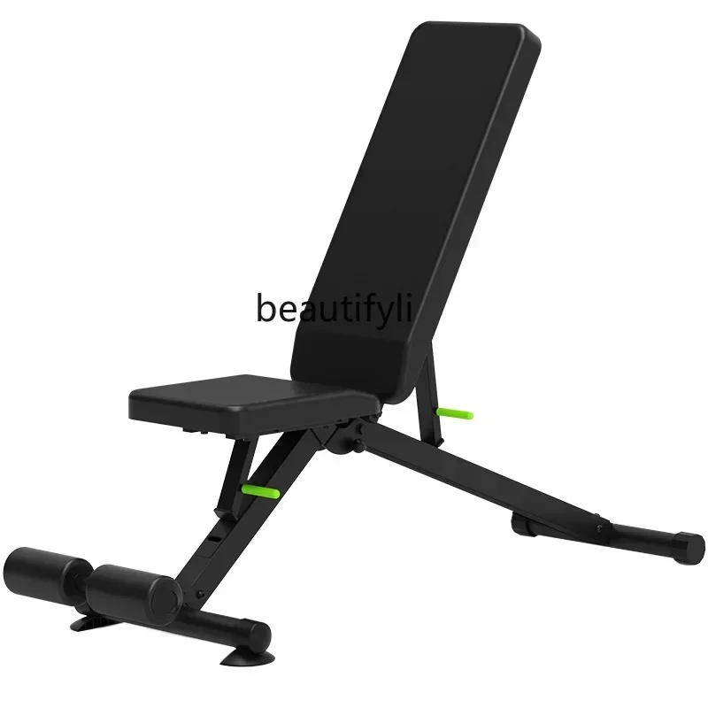 A49 Dumbbell Stool Bench Push Men's Home Fitness Sit-ups Assistive Equipment Multifunctional Chair