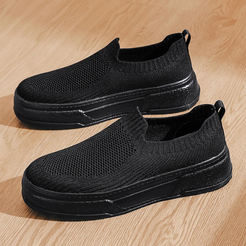 

Летние мужские дышащие кроссовки 2026: модные, простые, на плоской подошве, для прогулок, размеры 45-46