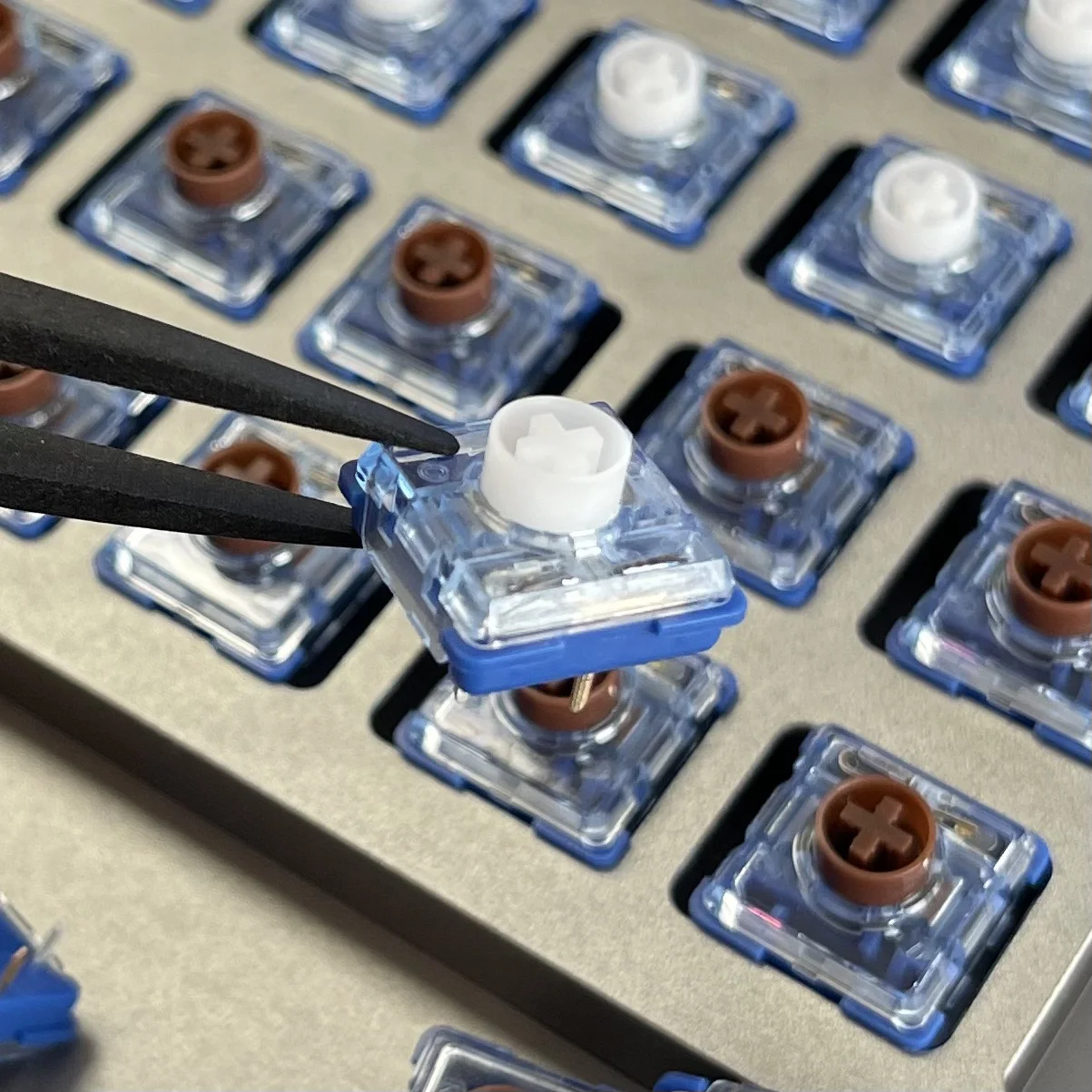 Kailh Sakelar Keyboard Profil Rendah Senyap Laut Dalam untuk Sakelar Keyboard Mekanis MINI 1353Hitbox Pendaratan Paus Pulau Laut Dalam