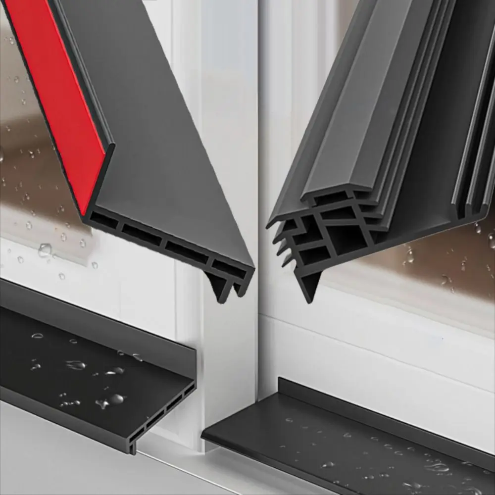 

Ainproof вода обратный поток окна водоблокирующая планка TPE самоклеящаяся уплотнительная лента функция уплотнения водонепроницаемая водонепроницаемая перегородка