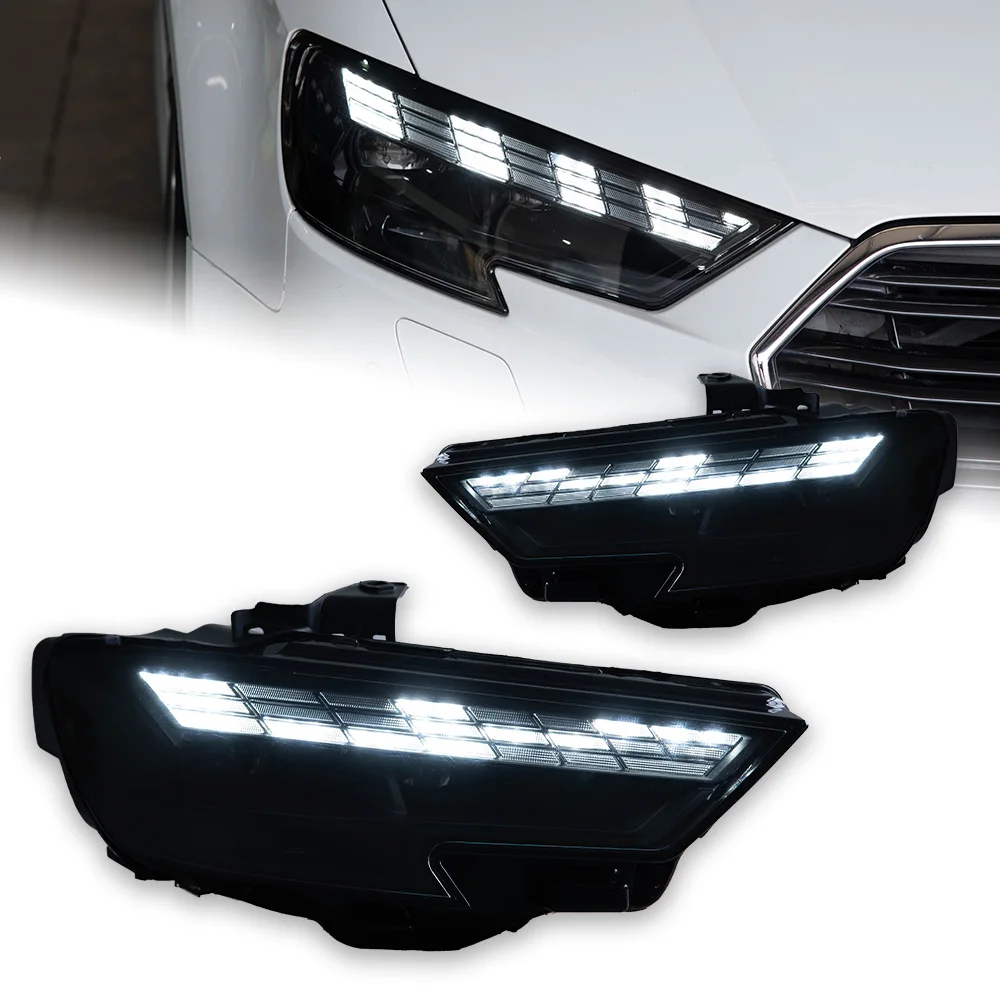 Car Front Head Lamp For Audi A3 LED Headlight Projector Lens 2013-2020 A3 Limousine Signal Headlights Drl Automotive Accessories