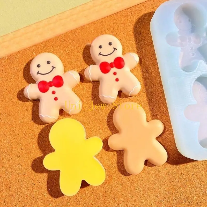 40GB Chocolate Molds Gingerbreads Man Baking Accessories Perfect for DIY Baking