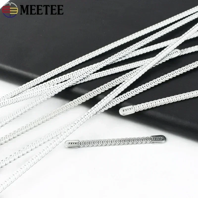 20/50Pcs Meetee 5mm Metal Shapewear Steel Ribbon Spring Fish Bone Making Wedding Dress Corset Side Support Tape DIY Accessories