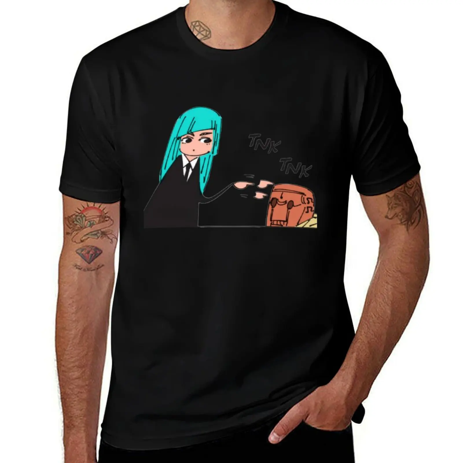 Knock Knock: Miwa's Here T-Shirt man t shirt graphic T-Shirt