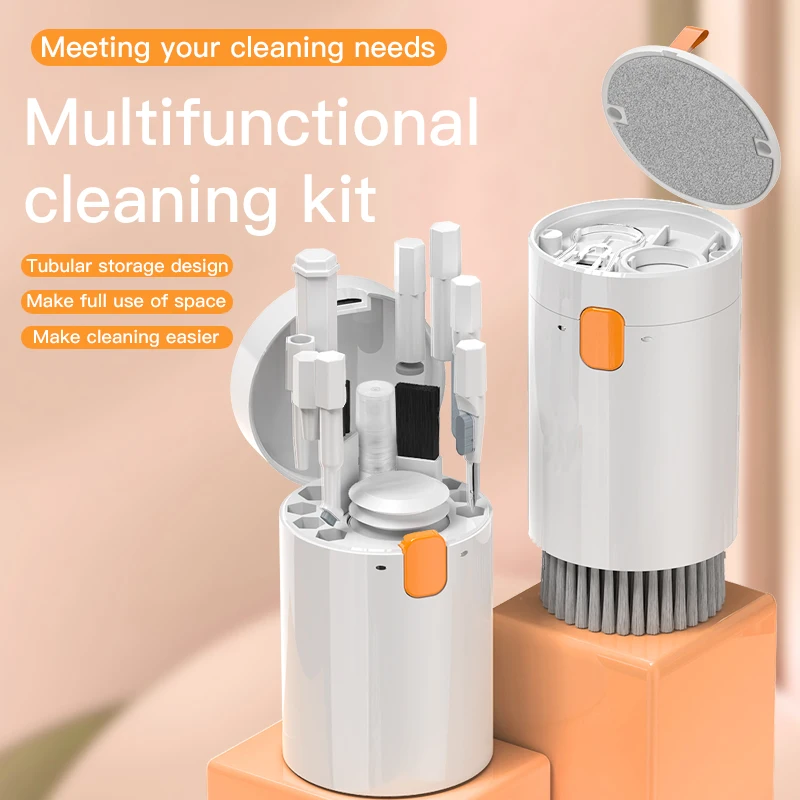 20-in-1 Multifunctional Digital Cleaning Tool Set Phone Camera Headphones Keyboard Cleaning Brush Dust Removal Keycap Puller Kit