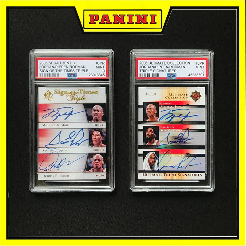 

2005-06 DIY Знак третьего выбора Jordan Pippen Rodman с подписью и печатью, оригинальная копия, самодельная рейтинг, коллекционная карта