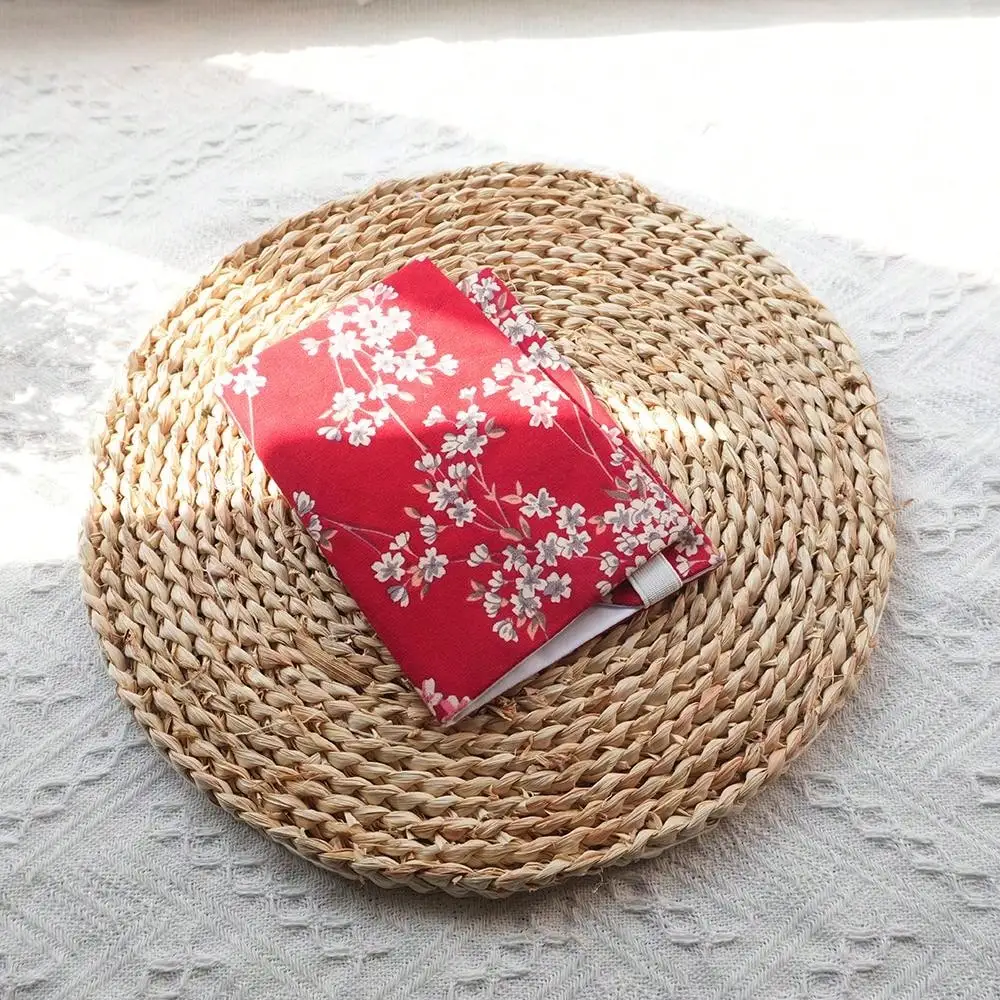 A5 A6 Wochen Rot Lila Blume Notebook Cover Planer Fall Cover Schutzhülle Journal Cover Schutz Büro Schreibwaren – Detail 5