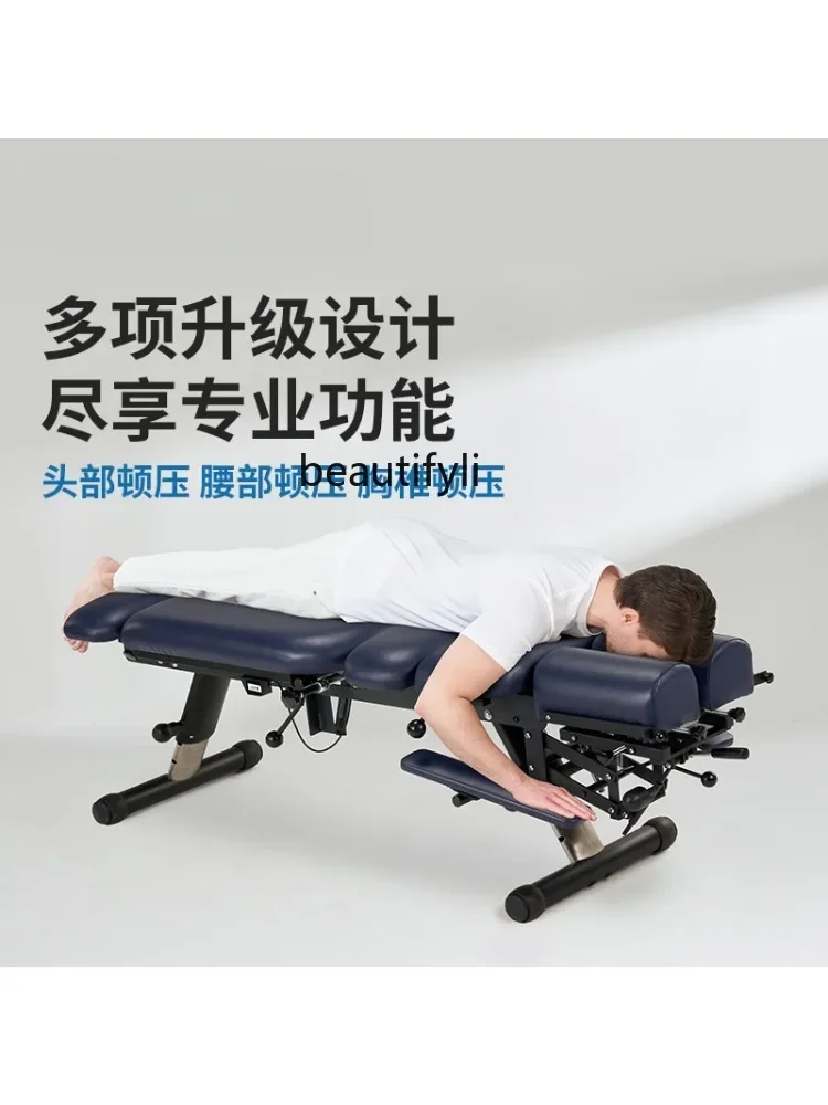 Asmt09 American-Style Spinal Shaping Bed, Bone Setting Bed, Plastic Bone Carving Spinal Pelvic Massage and Reduction Bed