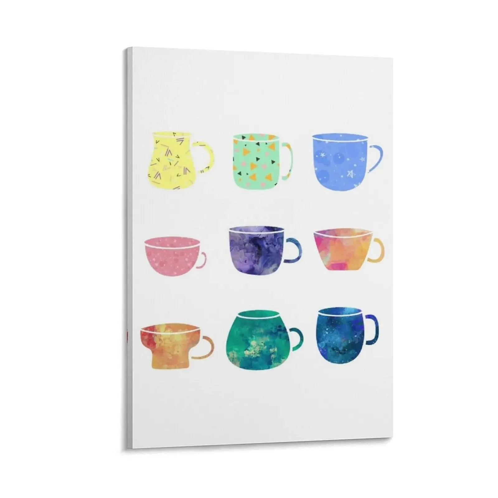 

Diversity of cups Canvas Painting Wall decoration poster Paintings for bedroom bedroom decor