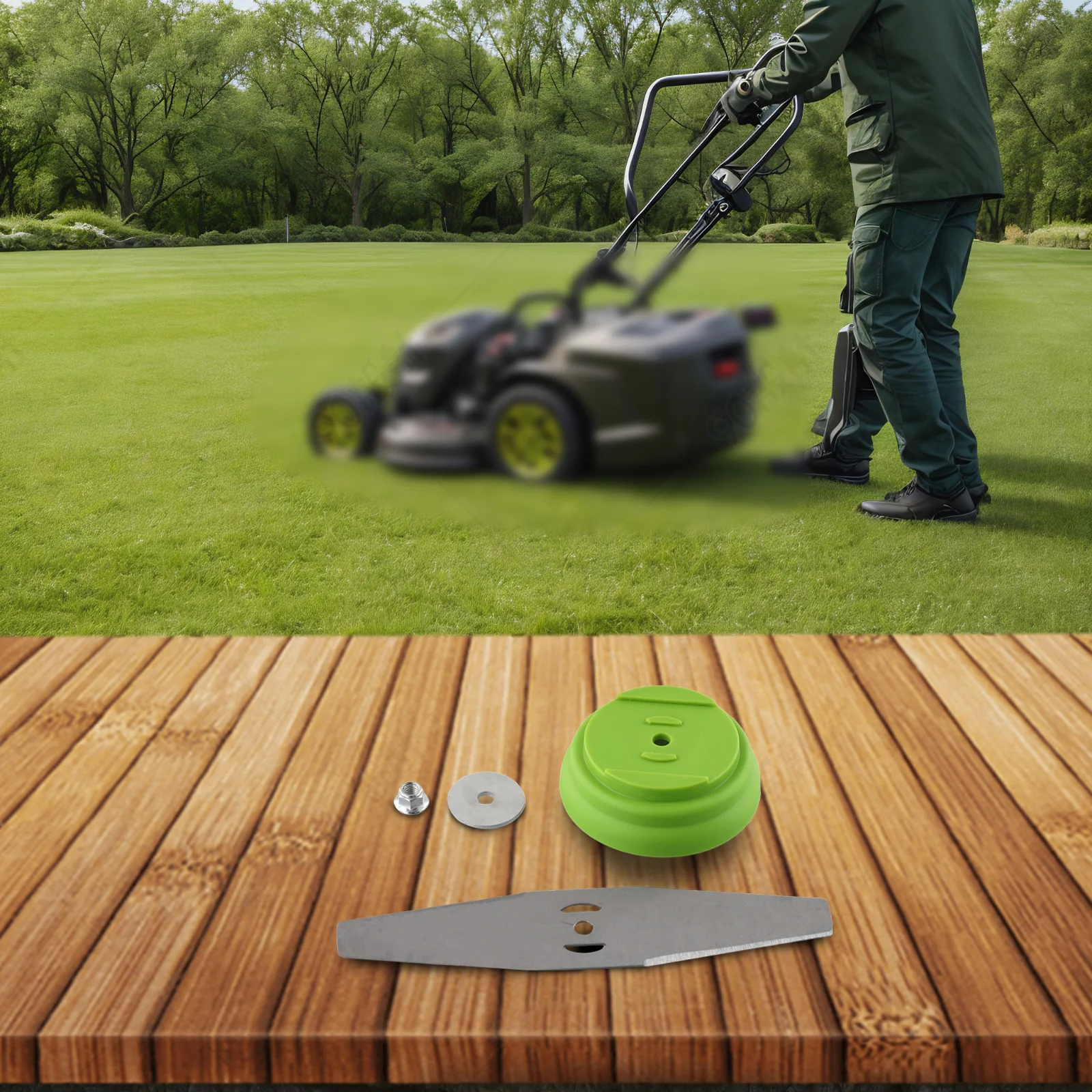 

4PCS Metal Saw Blades Plastic Cover Accessory For Grass Trimmers Power Tools Lawn Mower Fittings Accessories Durability