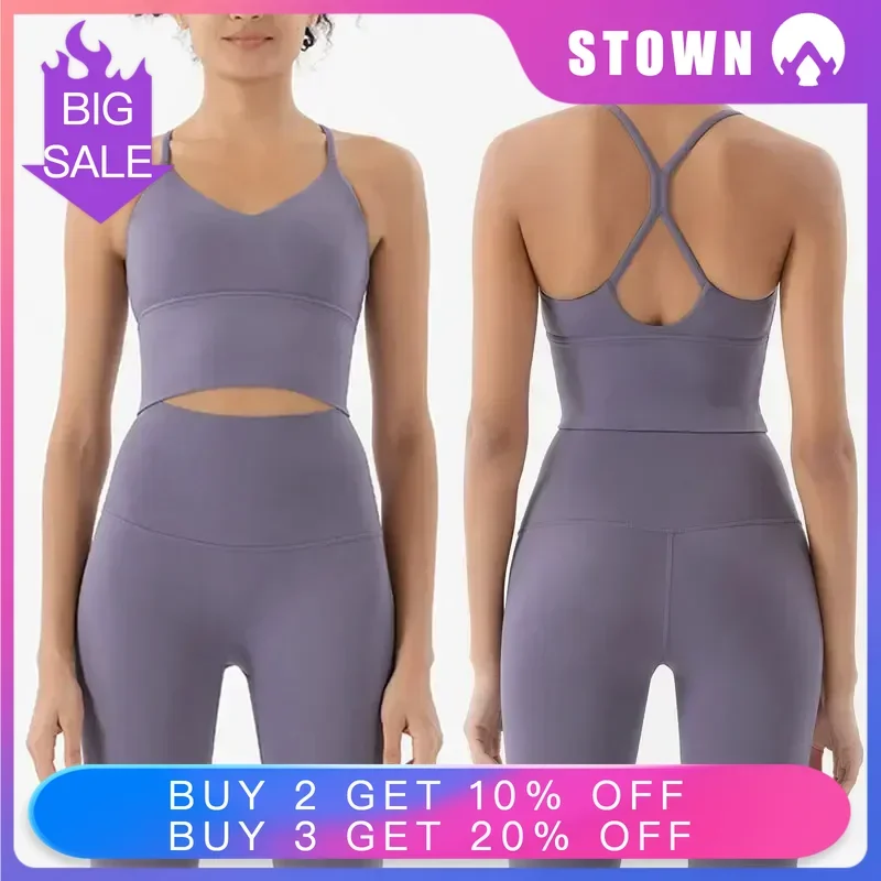 

Sports Bra and Leggings Two Piece Sets Womens Outifits Naked Feeling Gym Female Fitness Set Work Out Clothing Women Sports Set