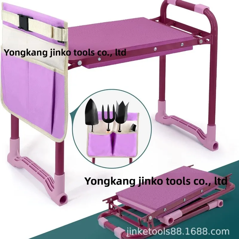 Garden Folding Kneeler Knee Pad Kneeling Mat Dual Use Stool Tool Outdoor Garden Kneeling Stool Patio Furniture Outdoor Bench