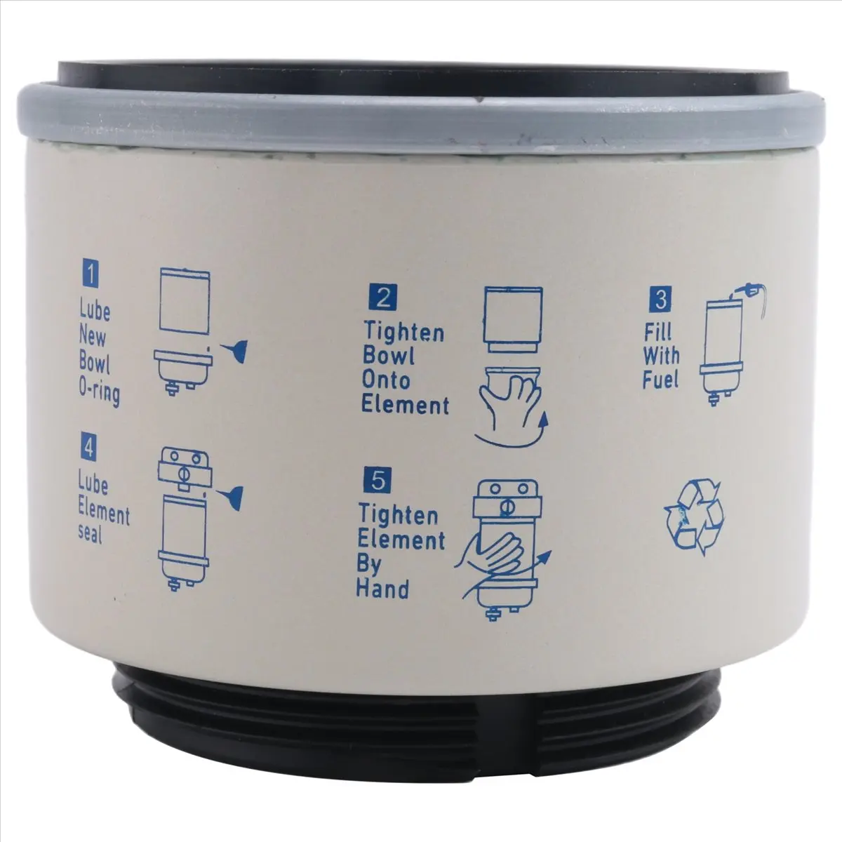 #01O R12T Fuel /Water Separator Filter Engine Combo Filter Cartridge,Marine Fuel Filter,(Photo Color)