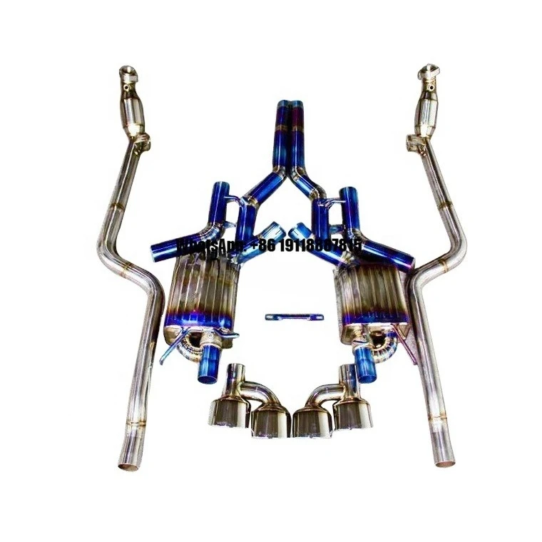 High Performance Full Titanium Exhaust for Mercedes W204 C63