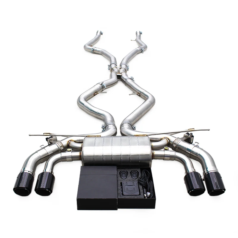 

OEM Catback Exhaust Pipes For BMW X5M/X6M E70/E71 4.4TT 2010-2014 Valvetronic Muffler Stainless Steel Auto Part
