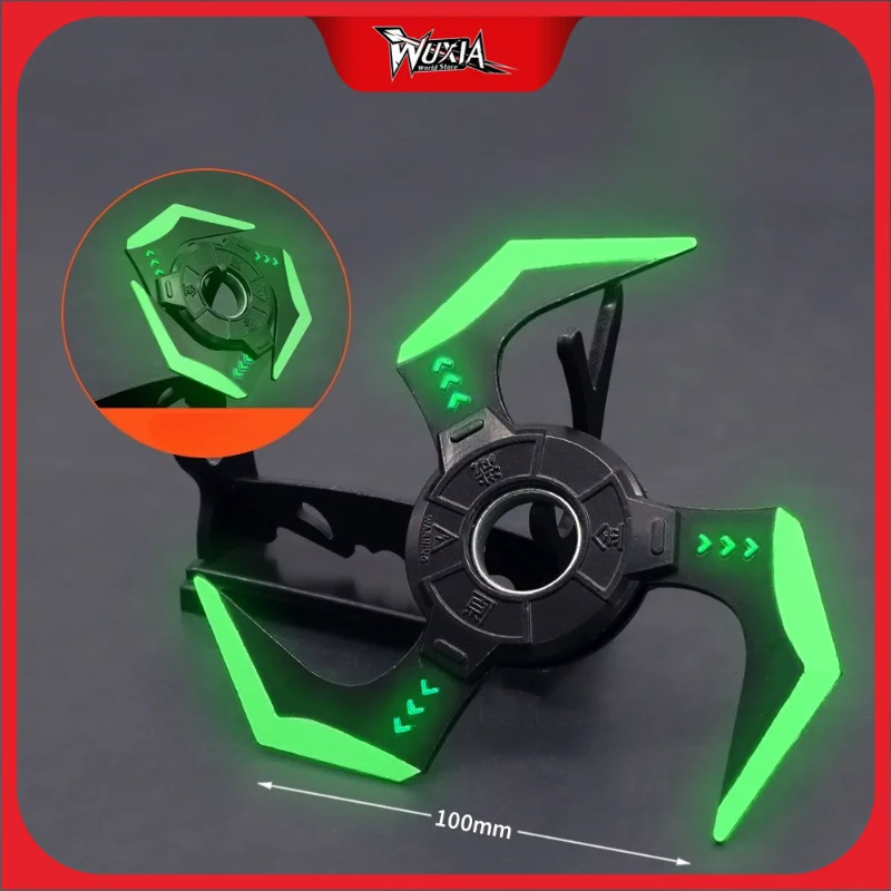 最新の 10 センチメートル Apex Legends 武器アークスター回転可能な発光金属コレクション装​​飾装飾工芸品男の子の誕生日プレゼントのおもちゃ