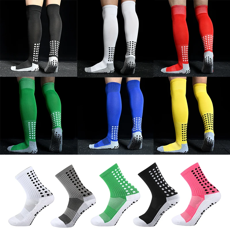 

Slip ANTI Calf SLIP Football Non New Socks Soccer Cycling Sports Socks Mens