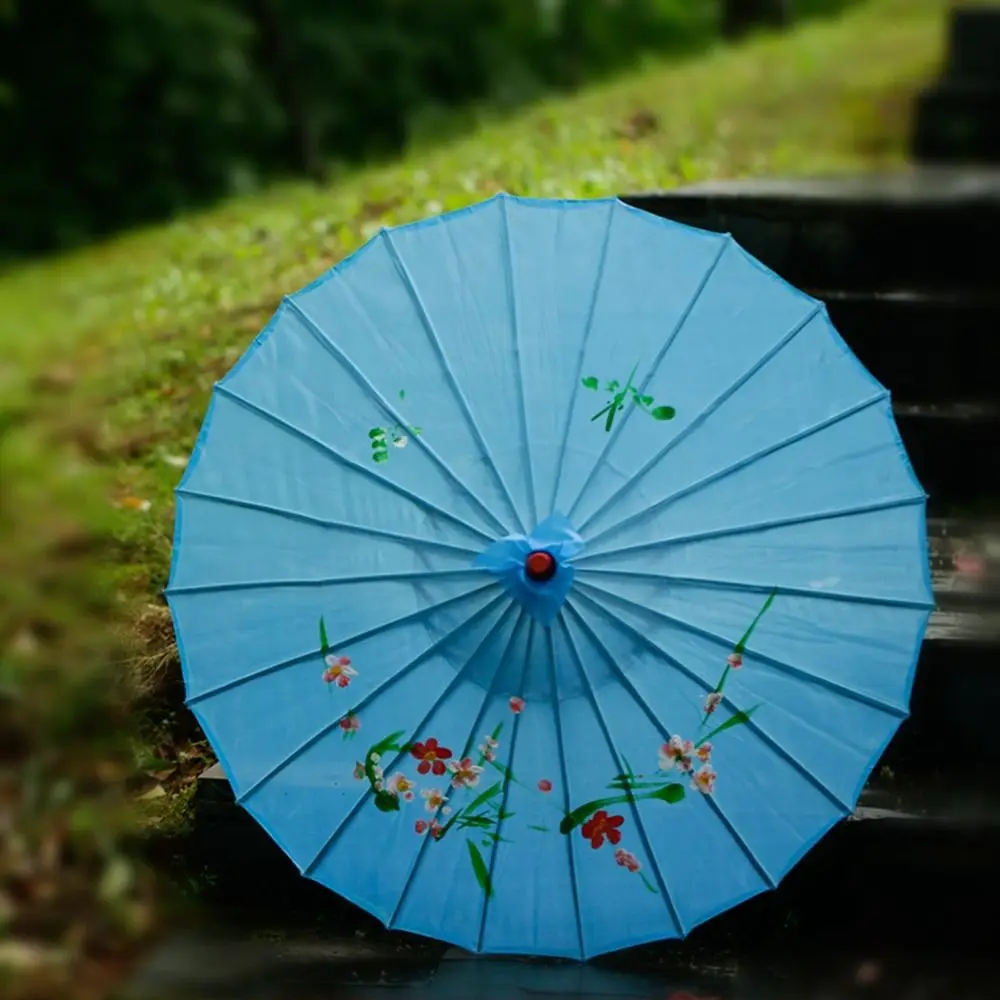 New Chinese Antique Style Oiled Paper Umbrella 10 Colors Costumes Photography Umbrella Decorative Umbrella Dance Performance