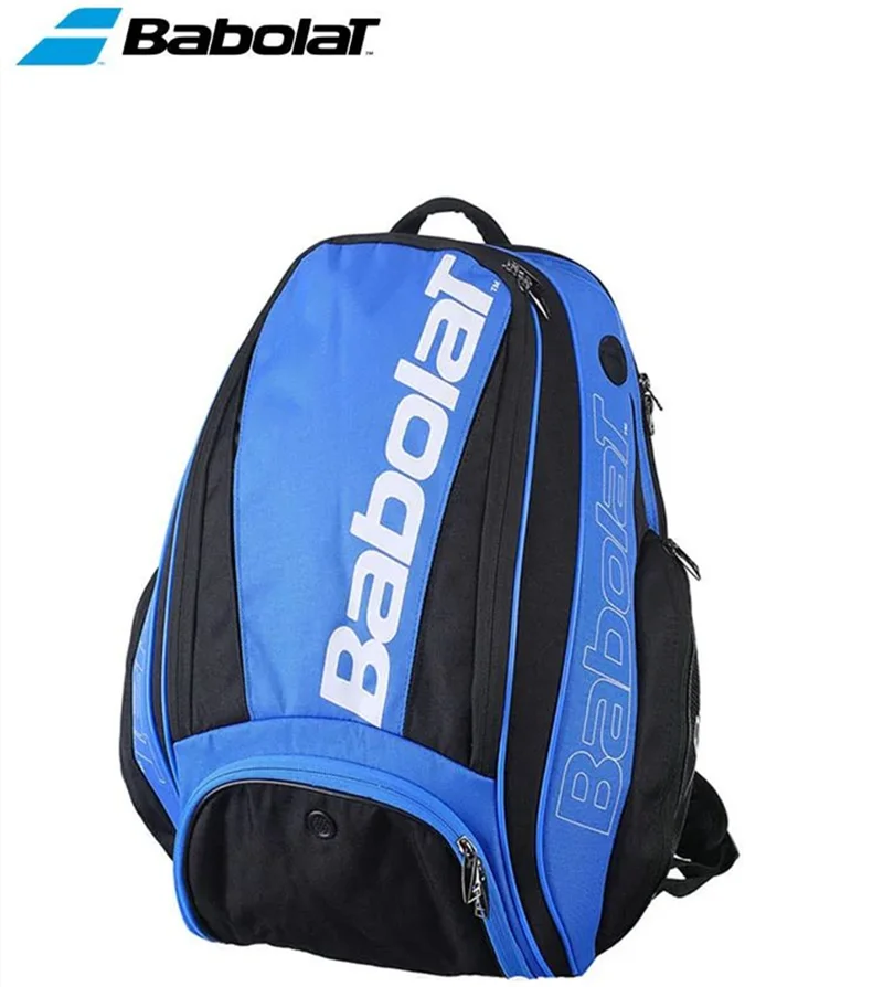 BABOLAT PURE AERO-Bolsa de Raquete de Tênis, Pacote 2, Multifuncional, Squash, Tênis, Badminton, Mochila de Ombro com Compartimento de Sapato