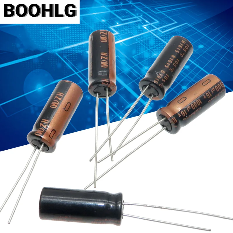 

20PCS original 1000UF 16V Japanese fever pearl capacitor 16V 1000UF 8X20 HZ copper feet