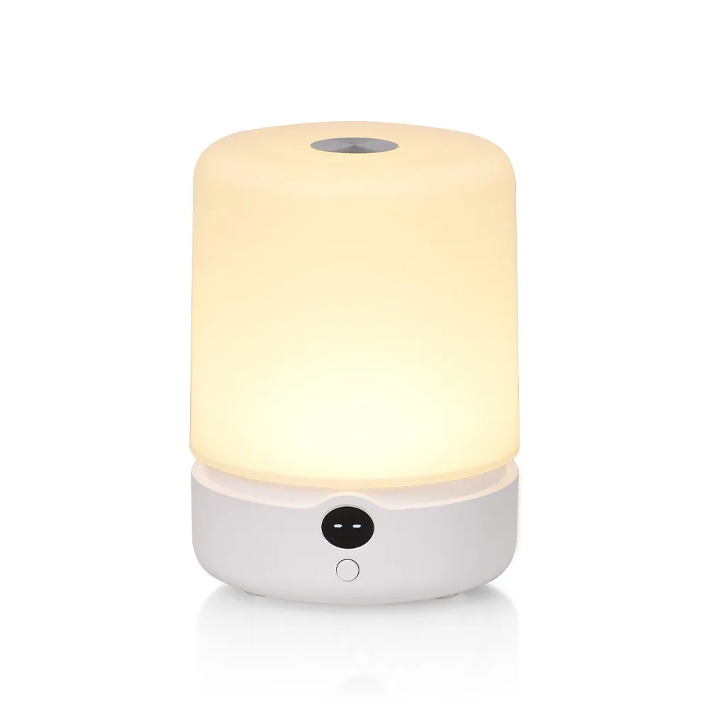 

Digital Timer Display RGB Night Light Dual Modes 9 Colors LED Bedside Lamp Memory Function Multi-functional Atmosphere Light