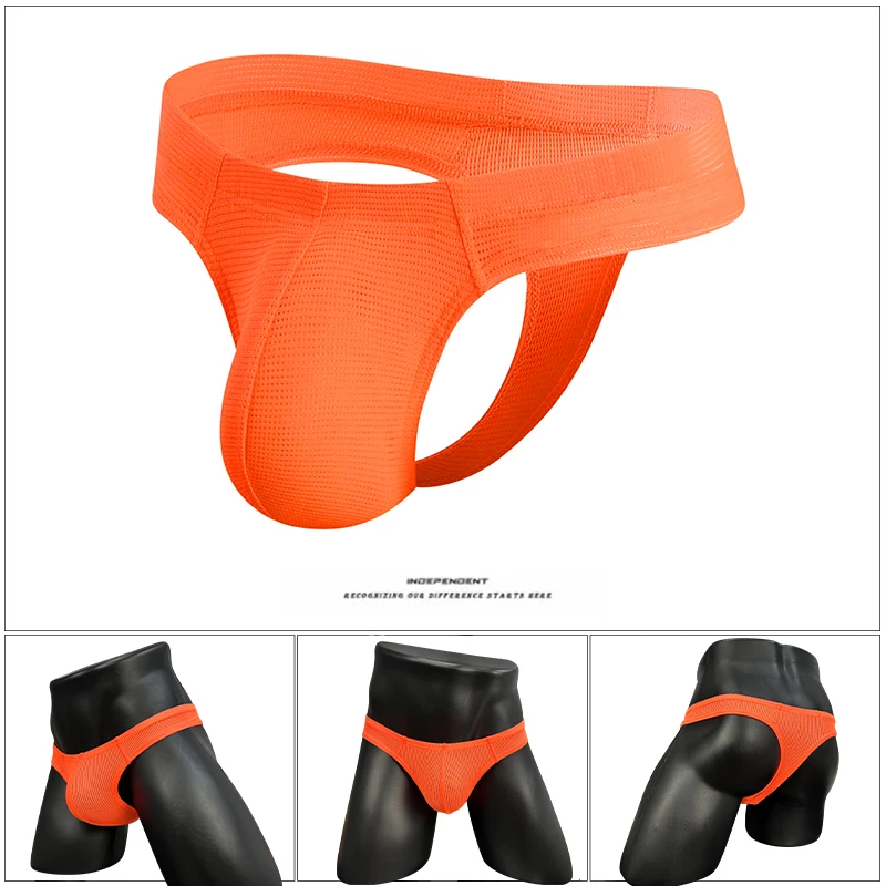 شبكة الرجال حزام رياضي سيور ملابس داخلية رجالي منخفضة الخصر الورك رفع الرجال الملابس الداخلية رجل G-سلاسل السروال #2
