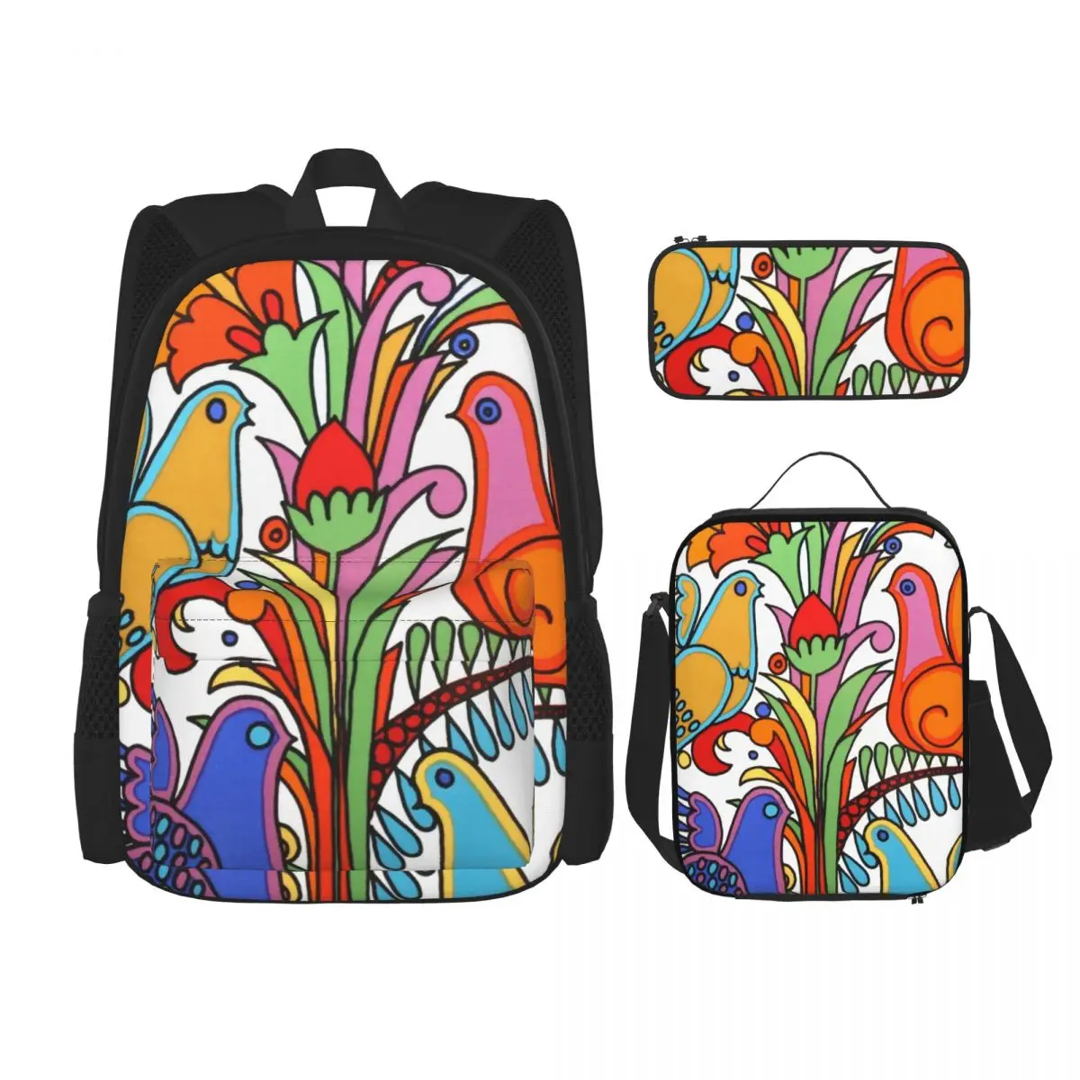 

Villeroy And Boch Acapulco Backpacks Boys Girls Bookbag Children School Bags Kids Rucksack Lunch Bag Pen Bag Three-Piece Set