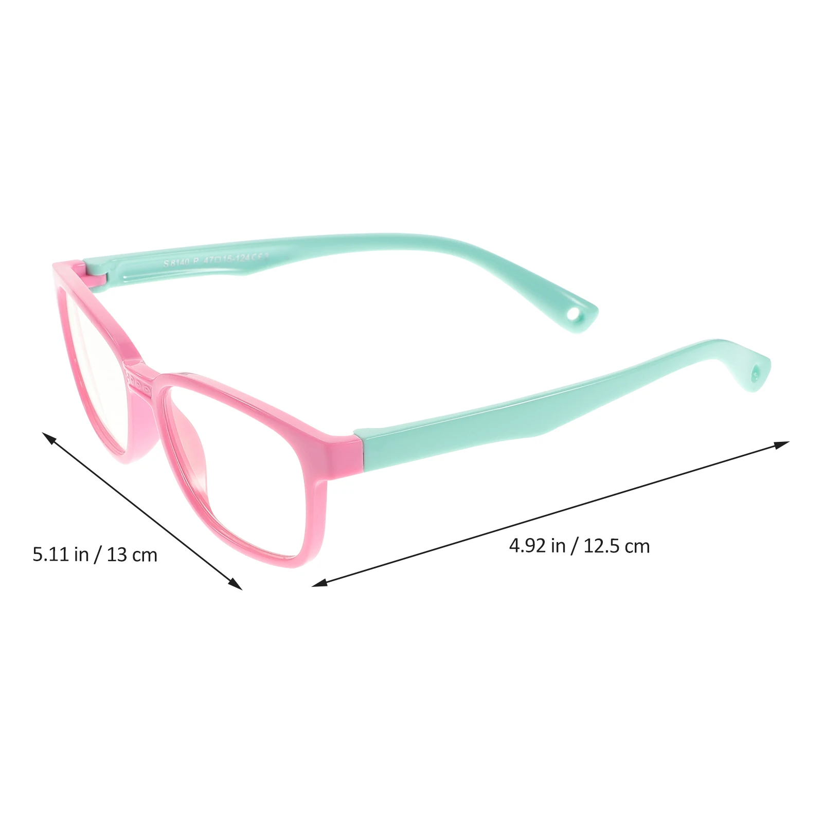 

Light Glasses Durable Lightweight Kids Goggles Men Women Eyeglasses Photo Prop Halloween Costume Christmas Party Gift