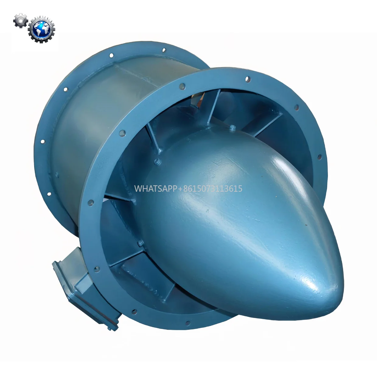 CLZ Manufacturer Customize Vertical Axial Flow Fans Improve air Circulation Marine Rocket Head Fan