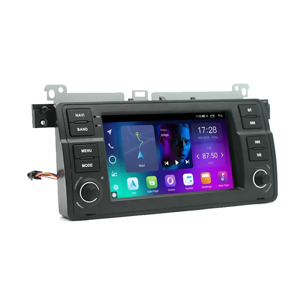 

Android Smart Dashboard Carplay Multimedia Video Player 2k Screen Car Stereo With Bt/Wifi/Gps Navigation For E46 2001-2005