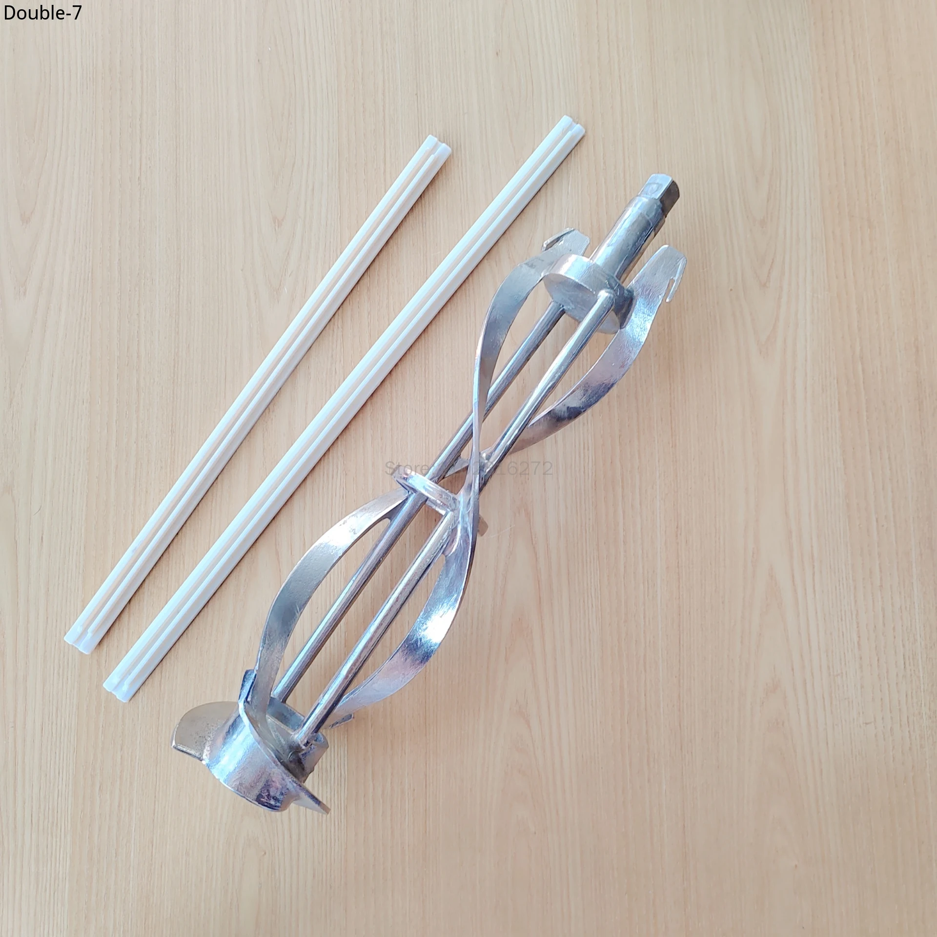 1pcs Soft Ice Cream Machine Stainless Steel Metal Mixer Scrapers for 400mm Ice Cream Machine Commercial Accessories