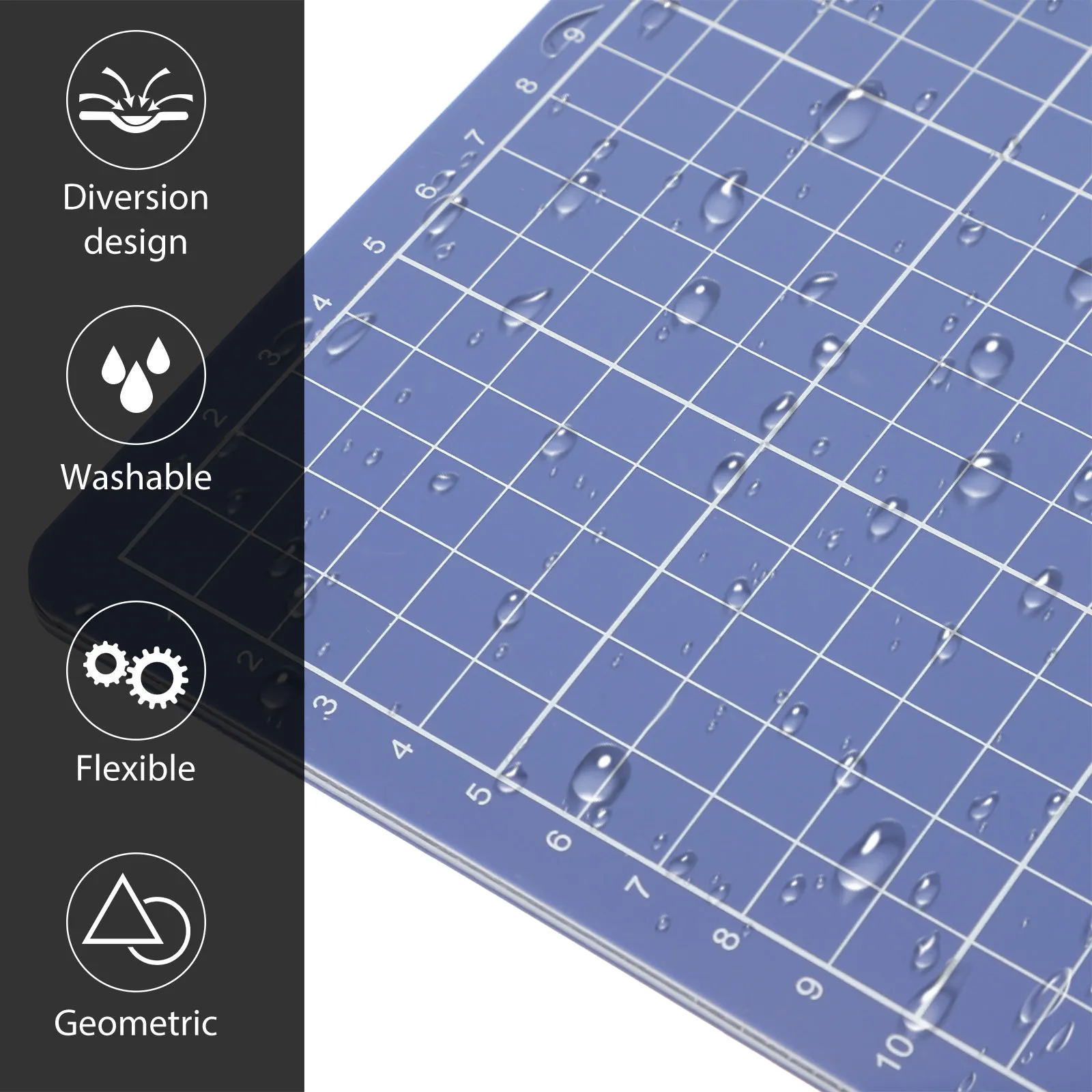 

Портативный коврик для резки 12x18 дюймов, самовосстанавливающийся, складной, для шитья, квилтинга, скрапбукинга, бумажных поделок, точных работ