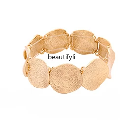 

Special Interest Light Luxury Bracelet Women's Fashion Trendy Gold Bracelet Women's High-Grade Retro Jewelry