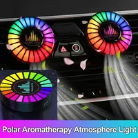 Astronaut Smart RGB Pickup Lights LED 3D Ambient Lamp APP Sound Control Music Rhythm Lights Air Freshener for Car