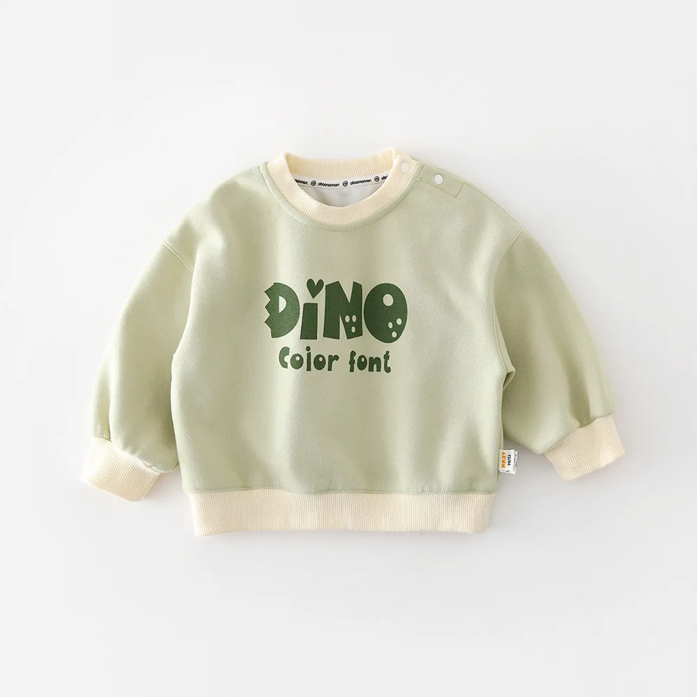 2026 frühling Pullover Kleidung Tops Outfit Neue Jungen Mädchen Herbst Kleidung Kinder Casual Vielseitige Baby Langarm Sweatshirt