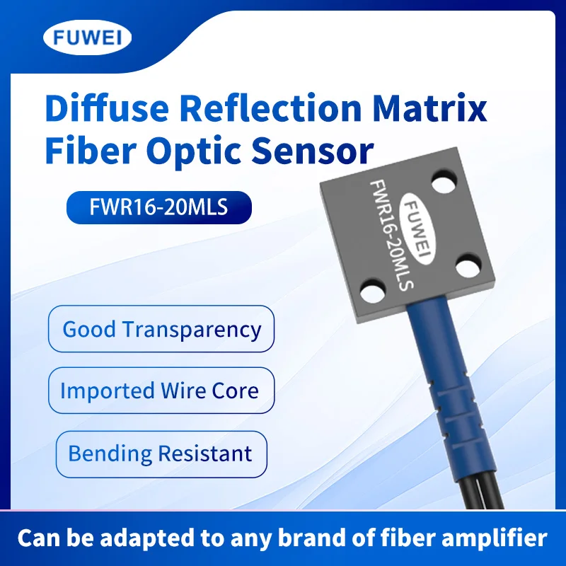 

FWR16-20MLSMatrix Fber Optic Sensor Drop Counting Packaging Infrared Area Sensing Probe Amplifier Grating Light Curtain Switch
