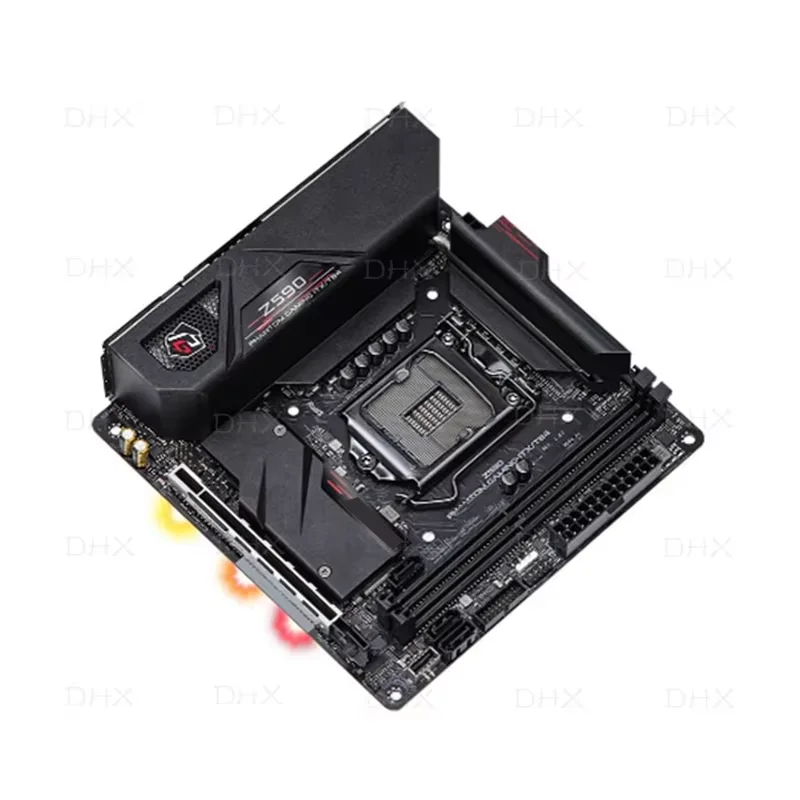 Z590 Mainboard Mini-ITX 17*17 For Asrock Z590 PHANTOM GAMING-ITX/TB4 Motherboard 64GB LGA 1200 DDR4 100% Tested Fully Work DH