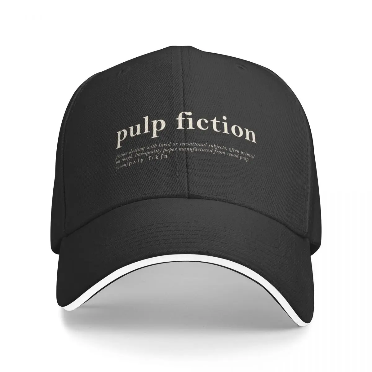 Pulp Fiction Baseball Cap Custom Cap sun hat fishing hat For Men Women's