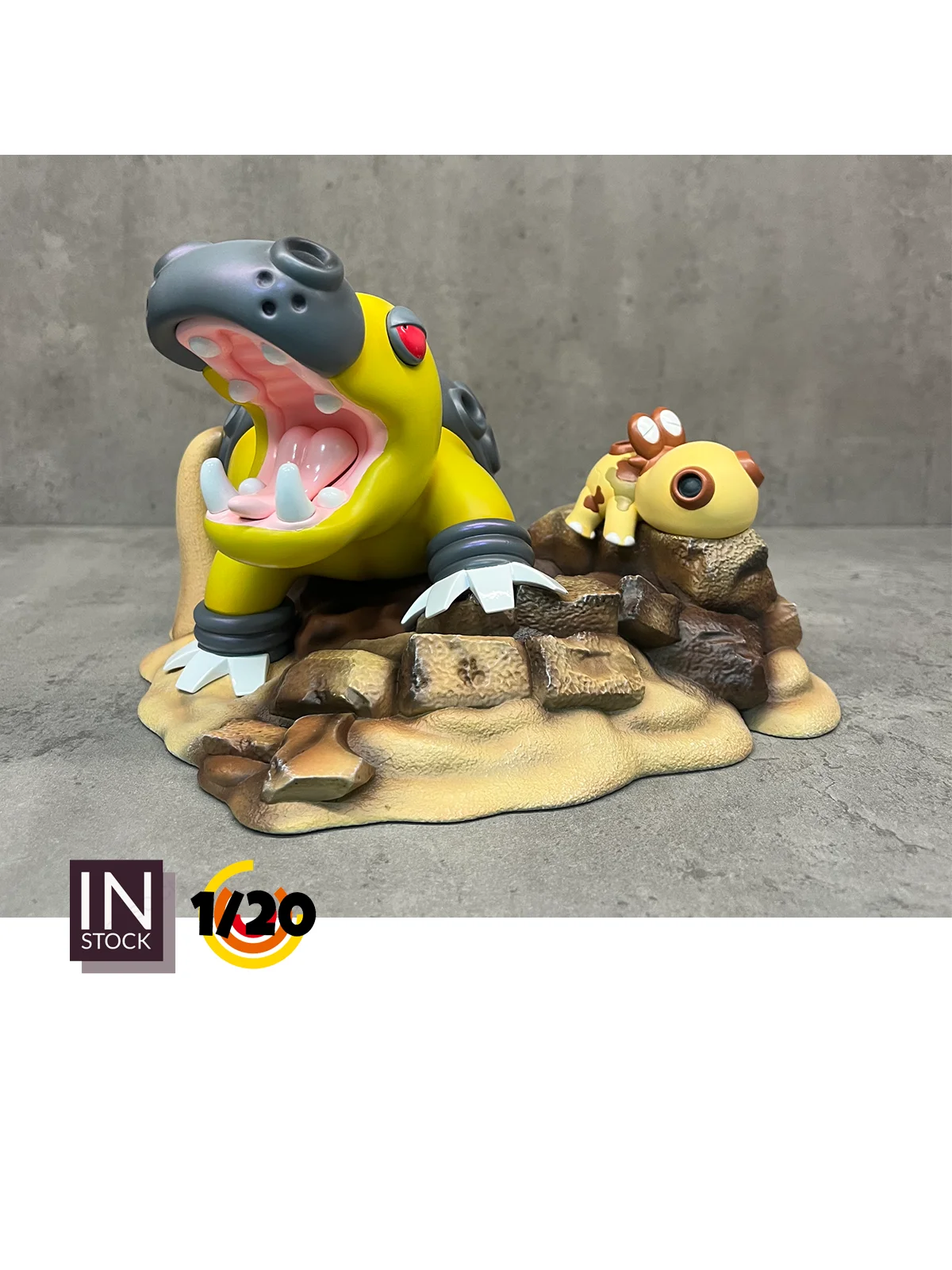 [PREORDER] 1/20 Resin Figure[DAIDAI [ES] - Hippopotas & Hippowdon