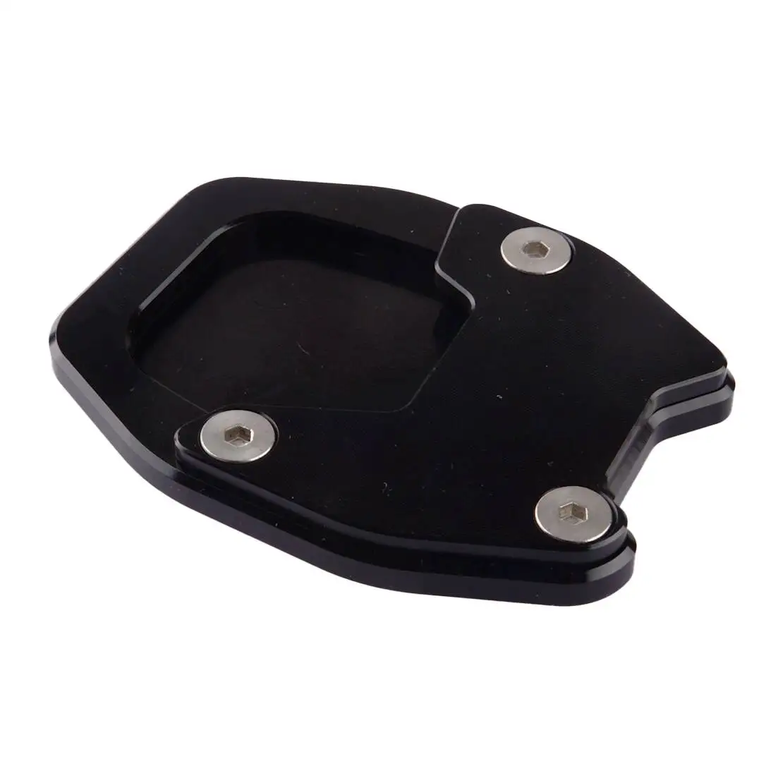 Soporte lateral de pie negro para motocicleta, placa de ampliación, almohadilla de extensión para Honda X-ADV750 NC750X 2021 2022 2023 2024