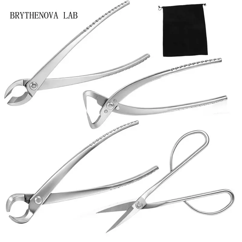 set-di-4-attrezzi-per-bonsai-a25f-kit-professionale-con-forbici-concave-e-taglienti-divisore-per-tronchi-e-forbici-ashinaga-con-custodia
