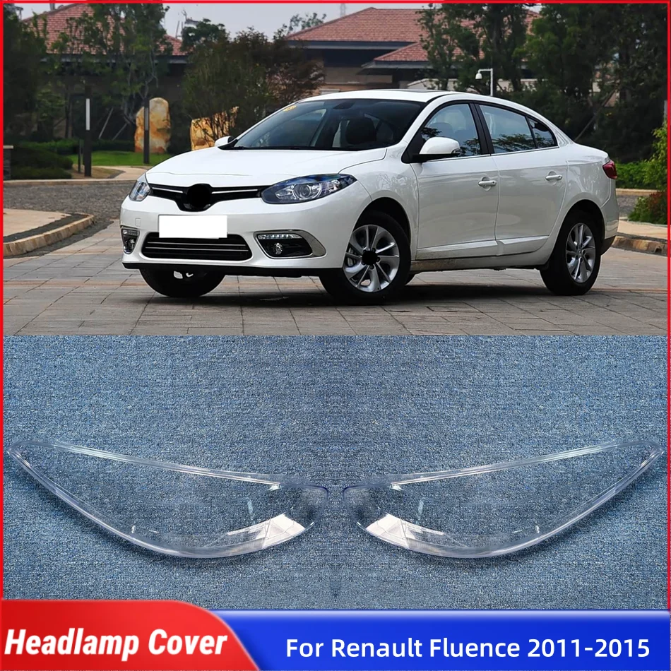 For Renault Fluence 2011 2012 2013 2014 2015 Car Interior Replacement Parts Lights Cover Headlights Cover
