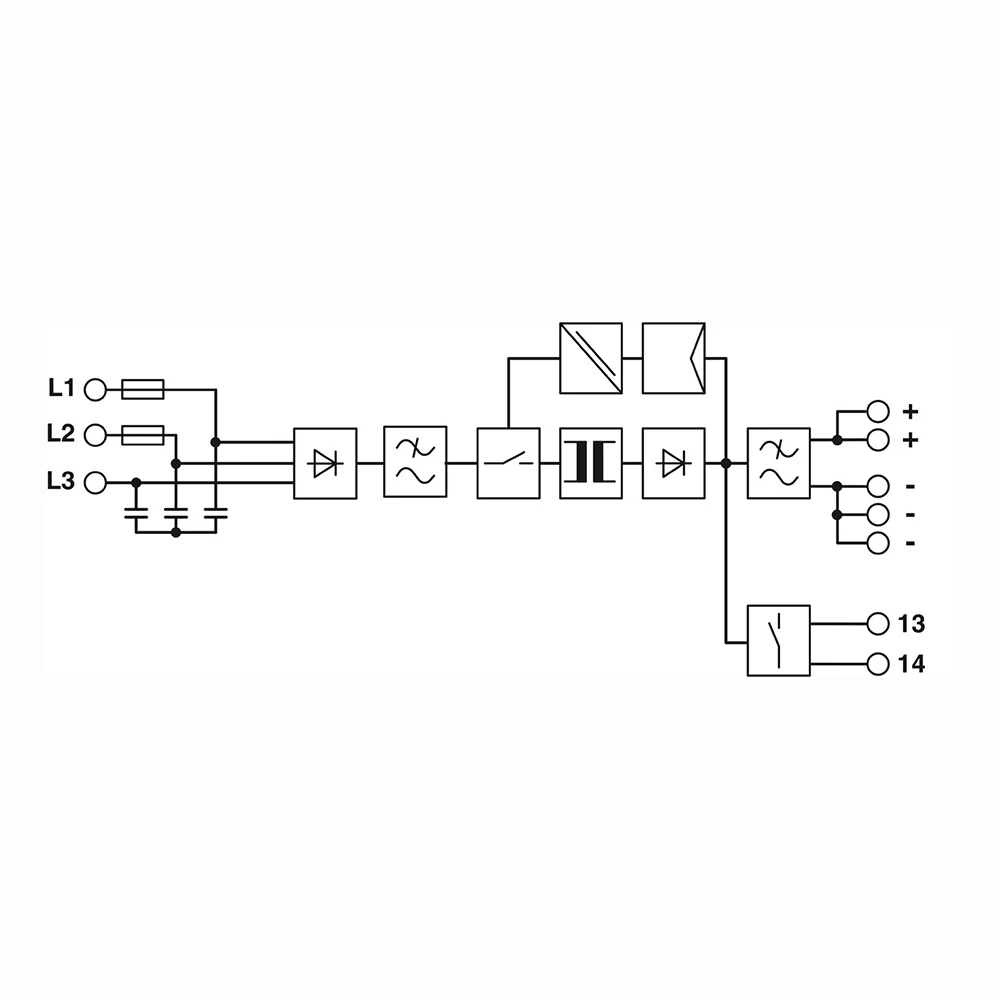 2903153 TRIO-PS-2G/3AC/24DC/5 TRIO POWER For Phoenix Switching Power Supply Output 24VDC/5A